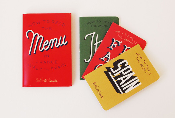 Herb Lester menu cards