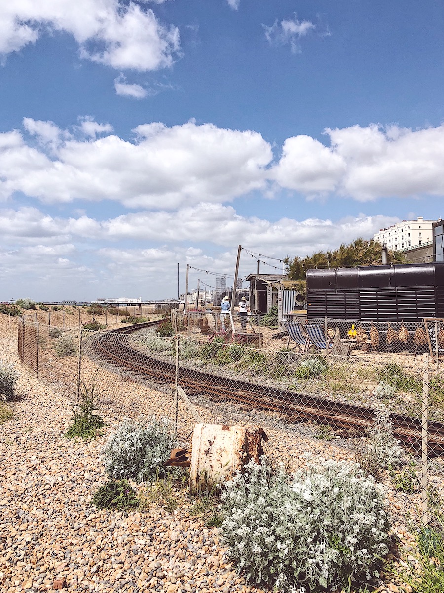 pebble beach blue sky