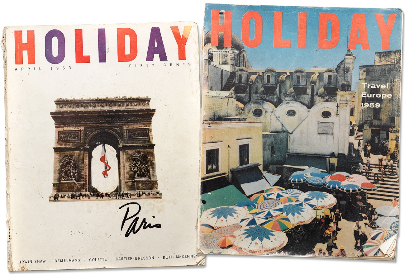 holiday magazine 1950s