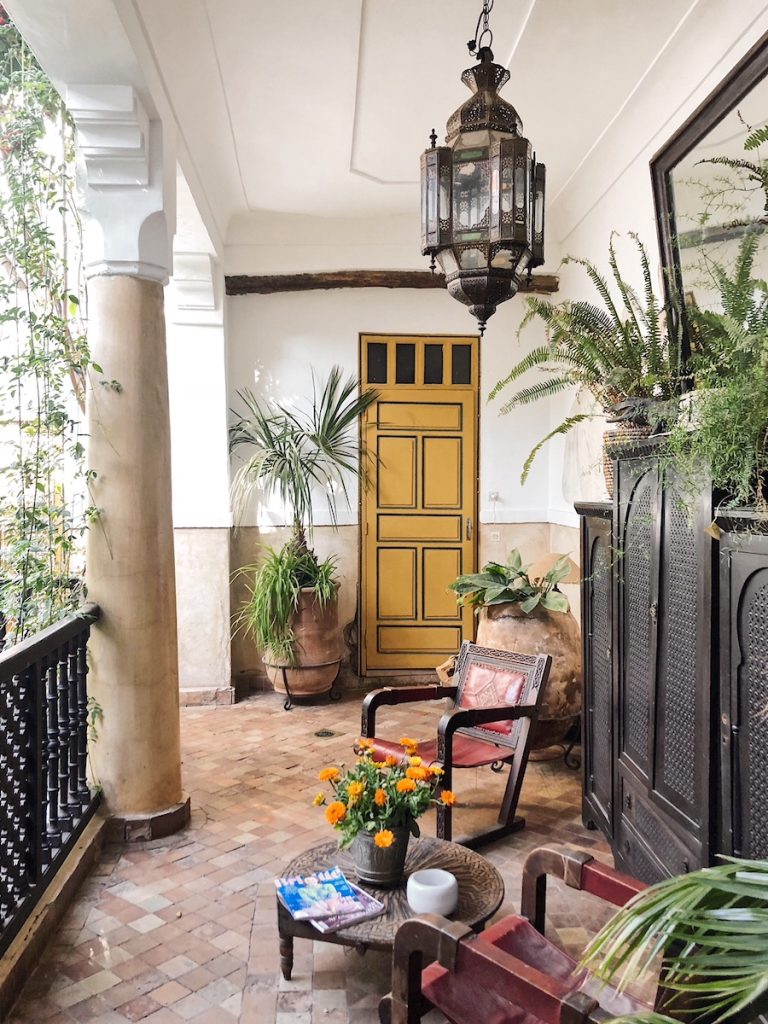 Dar Rbaa Laroub, a traditional riad hidden away in the old medina of Marrakech