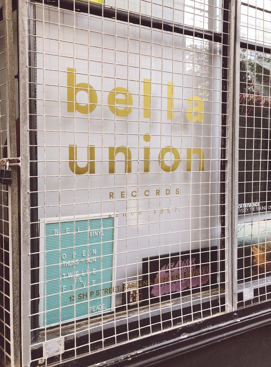 bella union music brighton ship street gardens