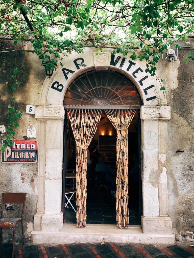 bar vitelli sicily The Godfather