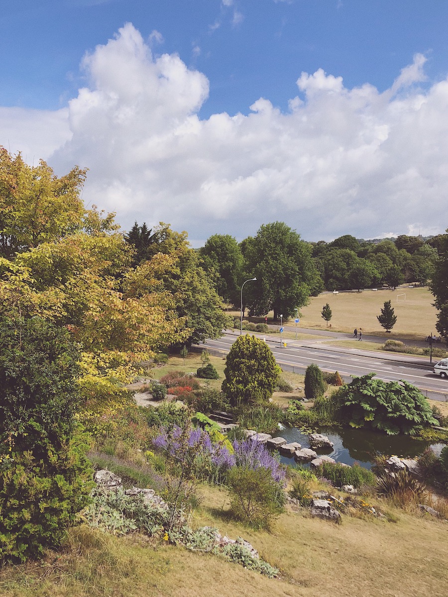 preston park rock garden waterfall