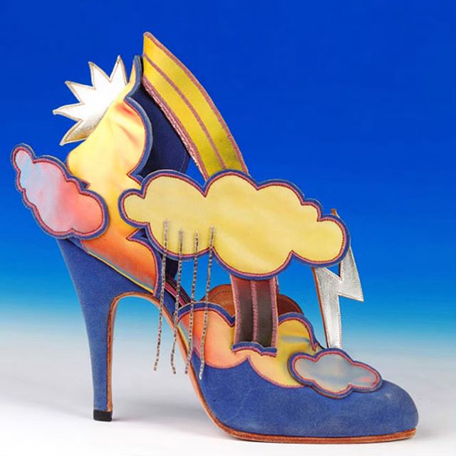 thea cadabra weather clouds high heel