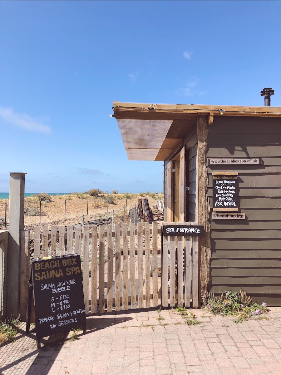 beach box sauna