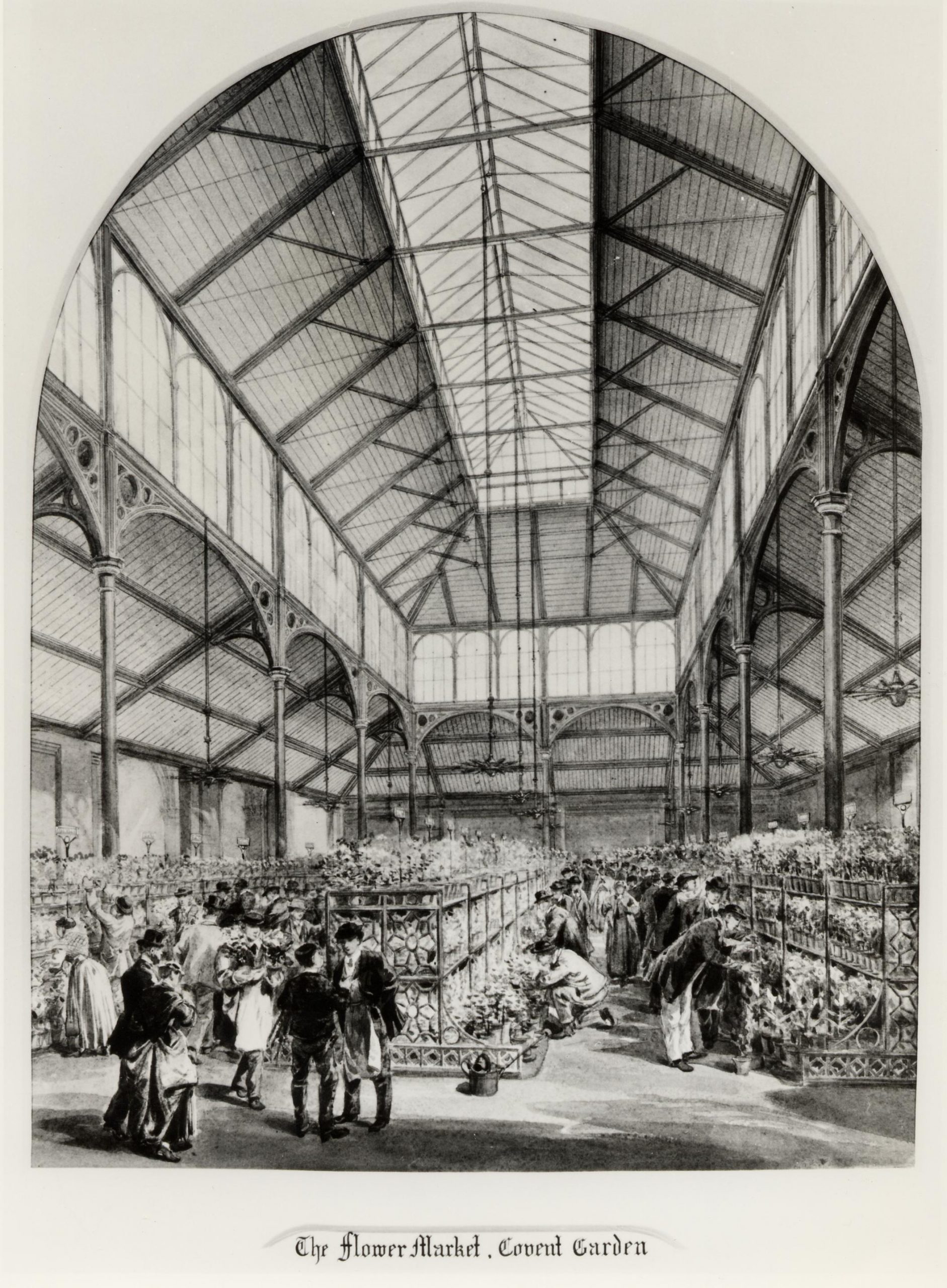 flower market covent garden 1900s
