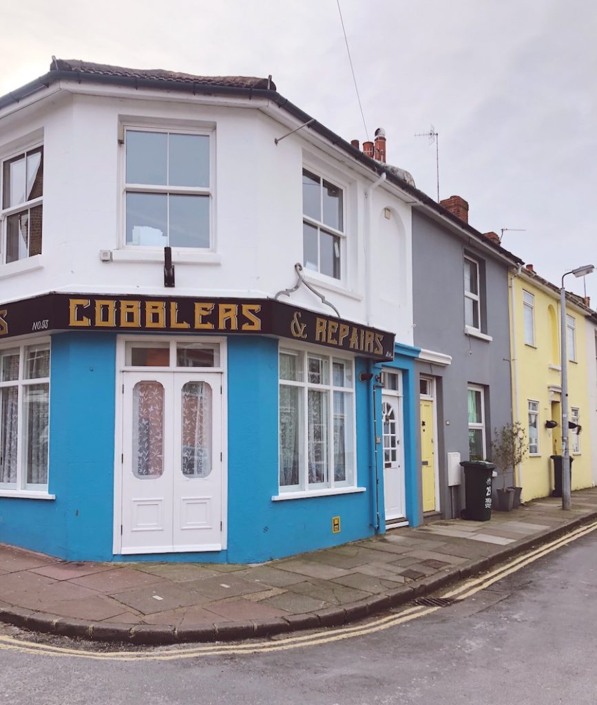 old cobblers corner shop hanover brighton