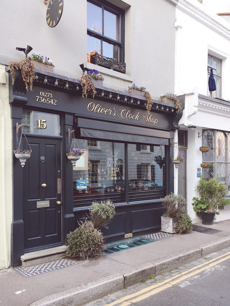 olivers clock shop hove