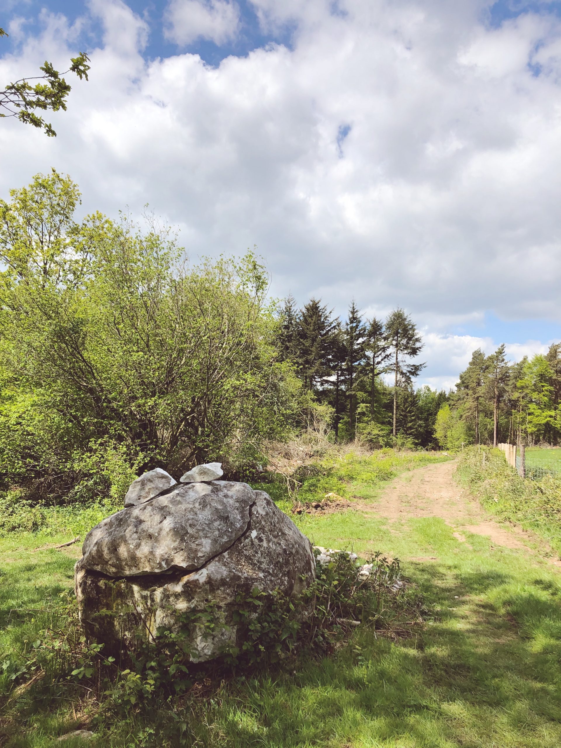chalk stones trail cocking hill