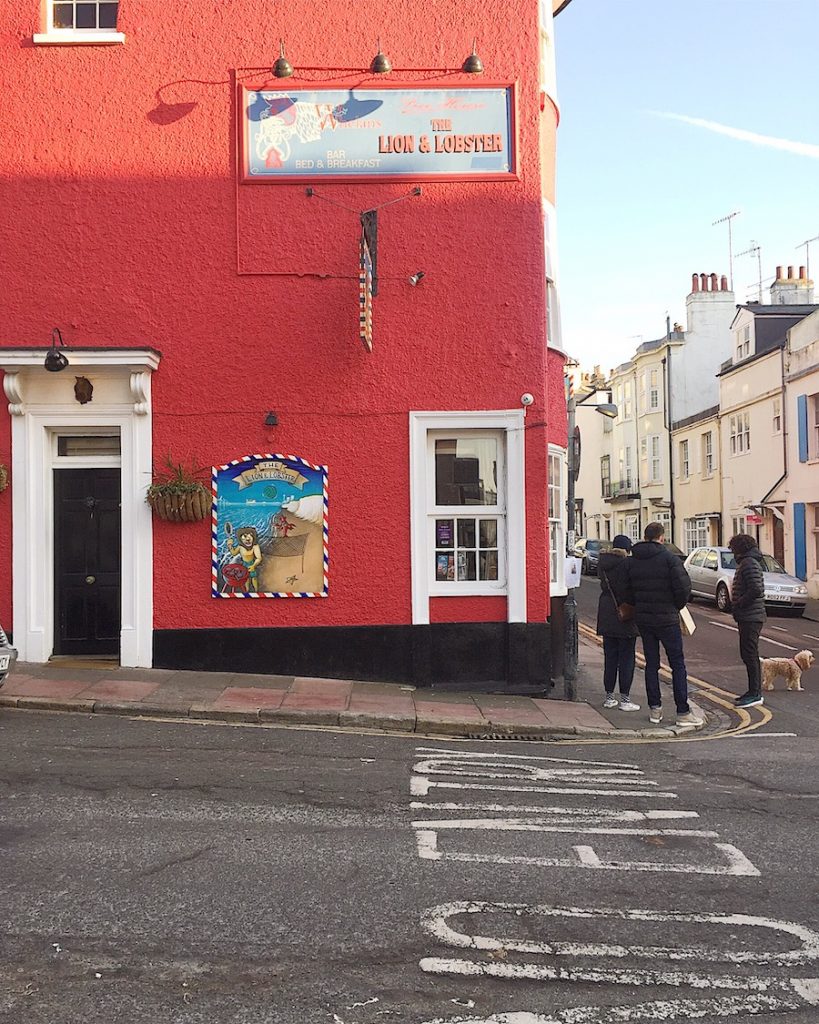 lion and lobster pub hove walking trail