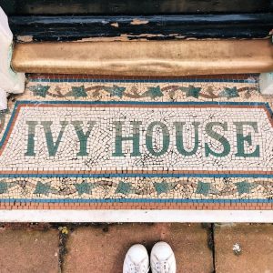 ivy house devonshire place kemptown shopfront floor mosaic