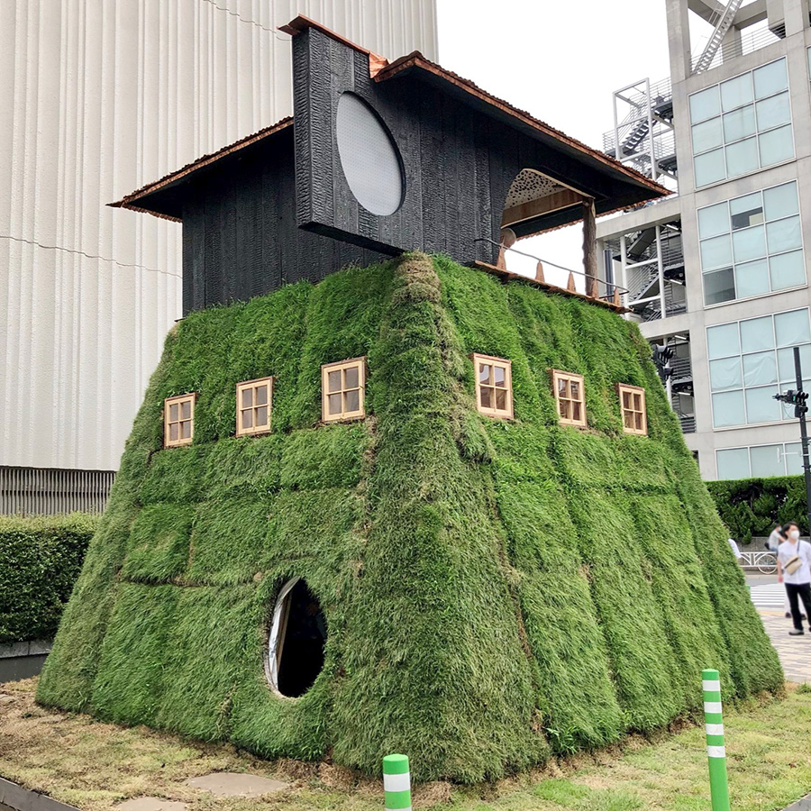 japanese tea house art installation
