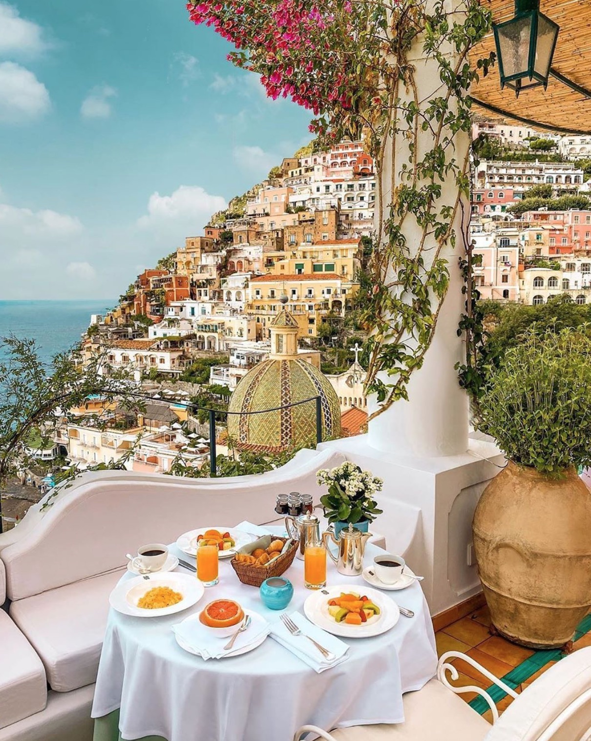 hotel with view positano