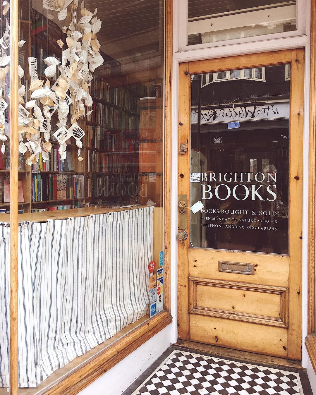brighton bookshop entrance