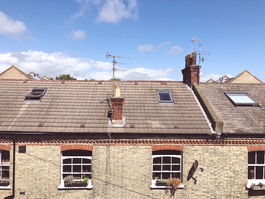 mews house rooftops