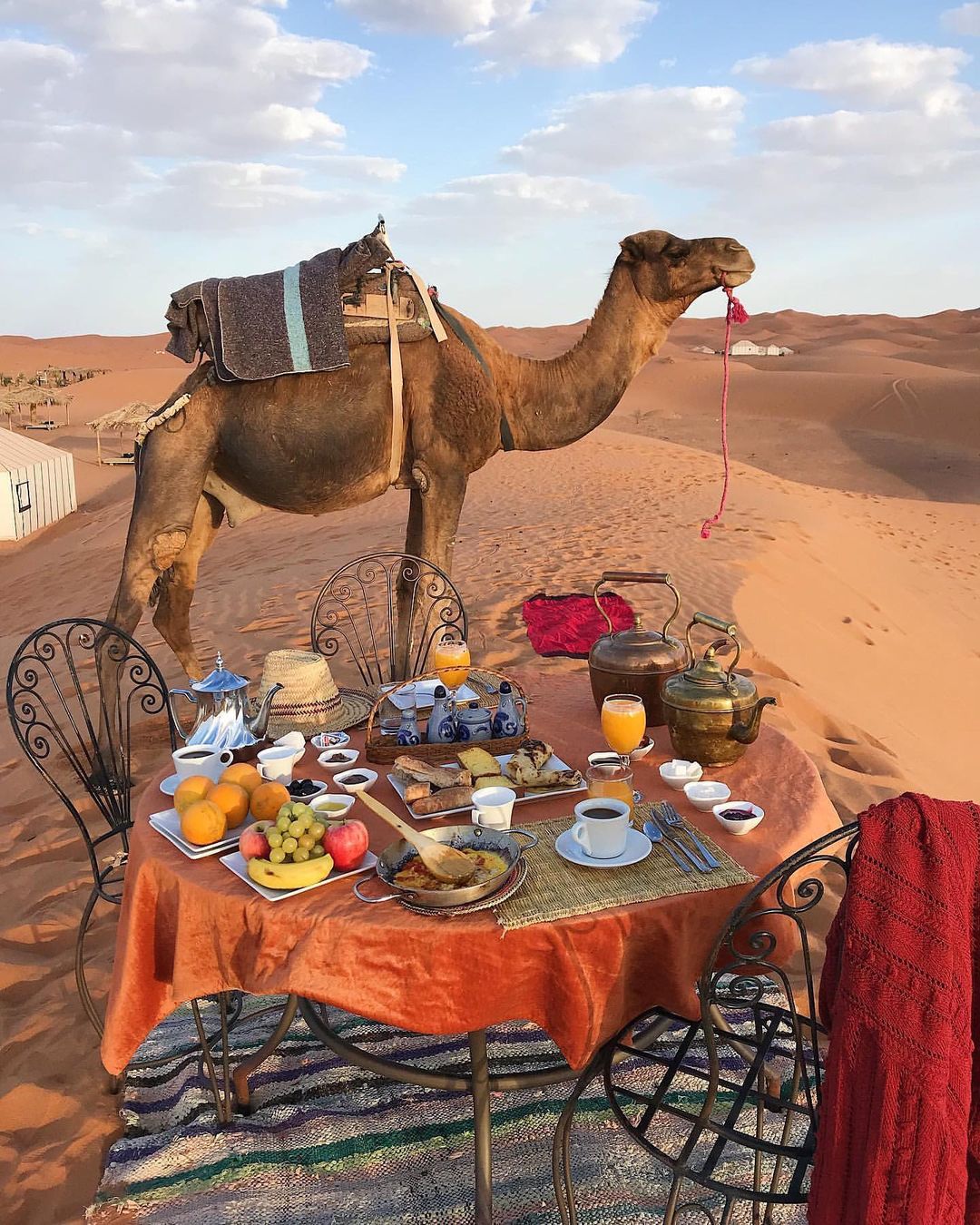 breakfast in morocco