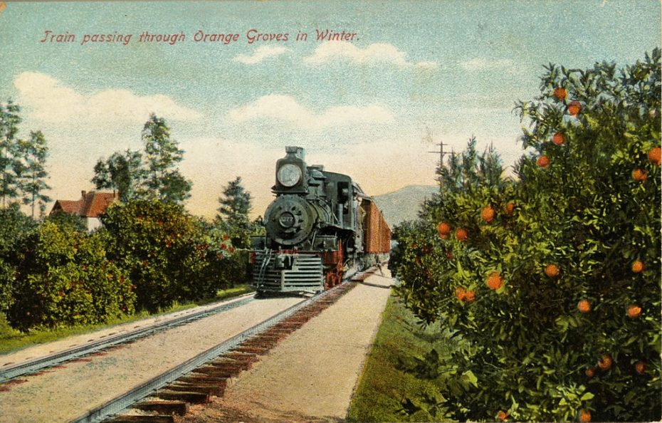 super chief postcard