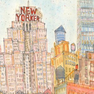 illustration of new york