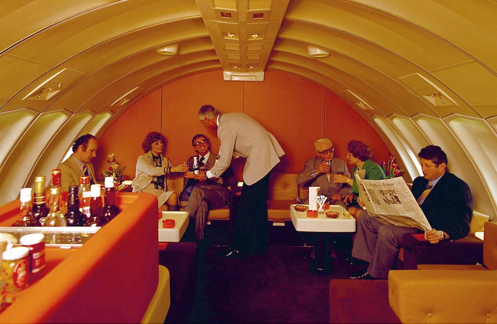 upper deck boeing 747 1970s