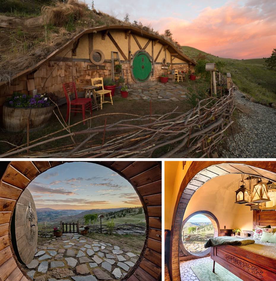 Kristie Wolfe hobbit house airbnb