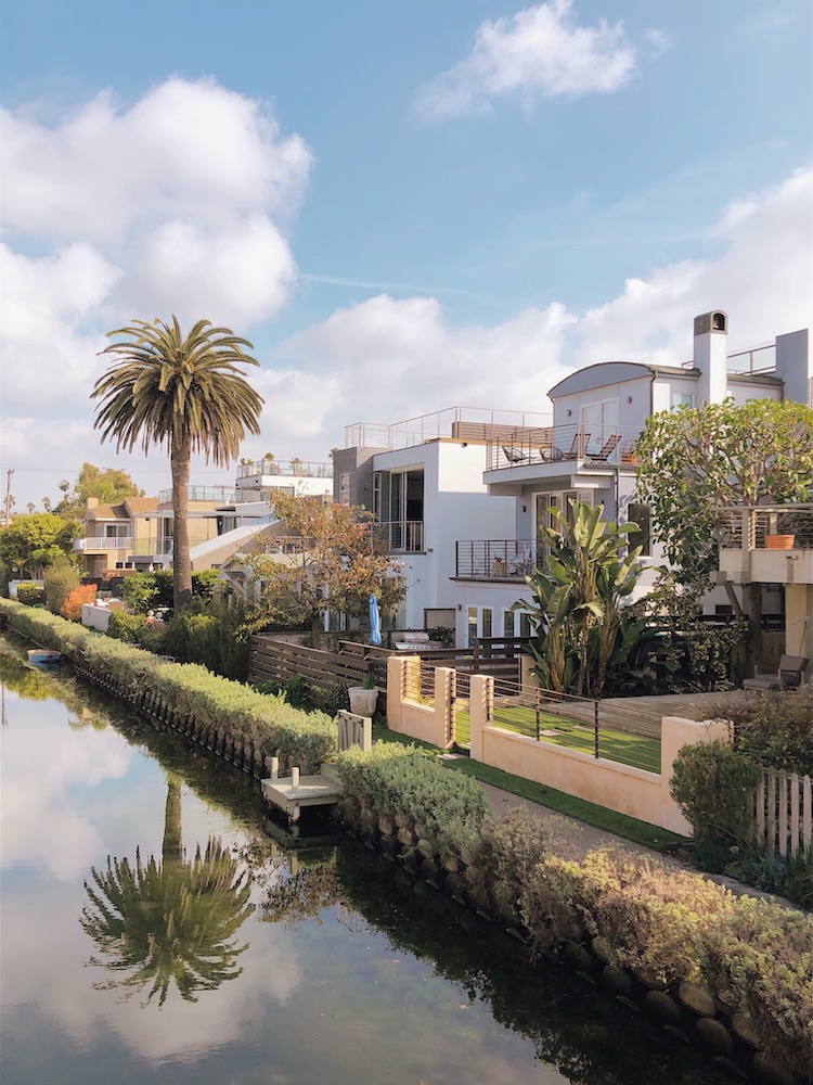 houses along a canal