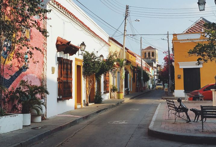 streets in Cartagena