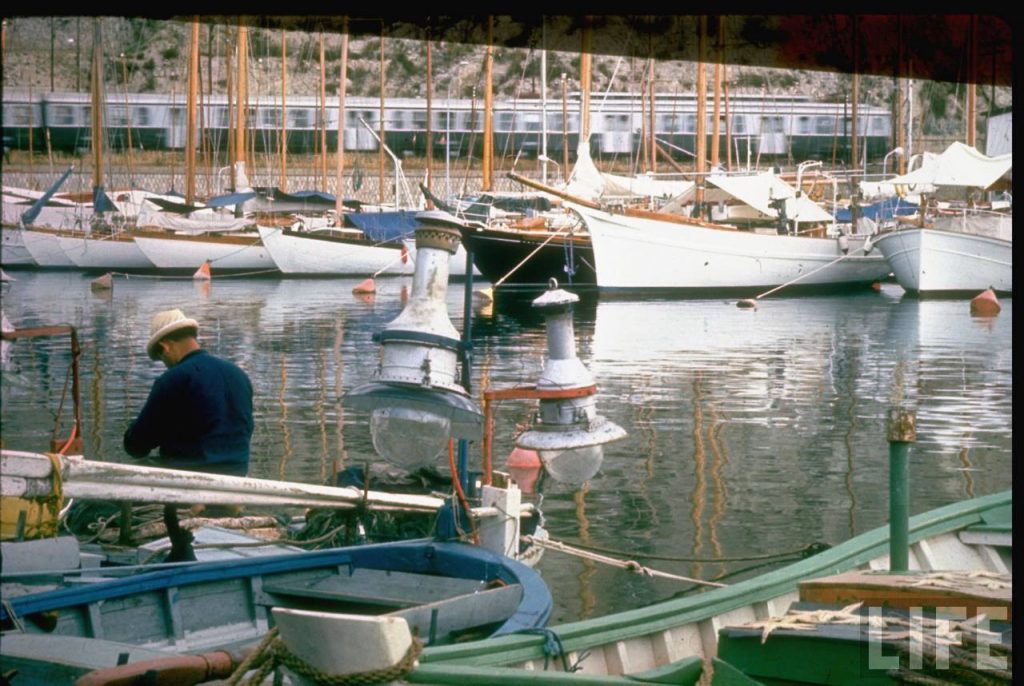 Carlo Bavagnoli Eurailpass 1970