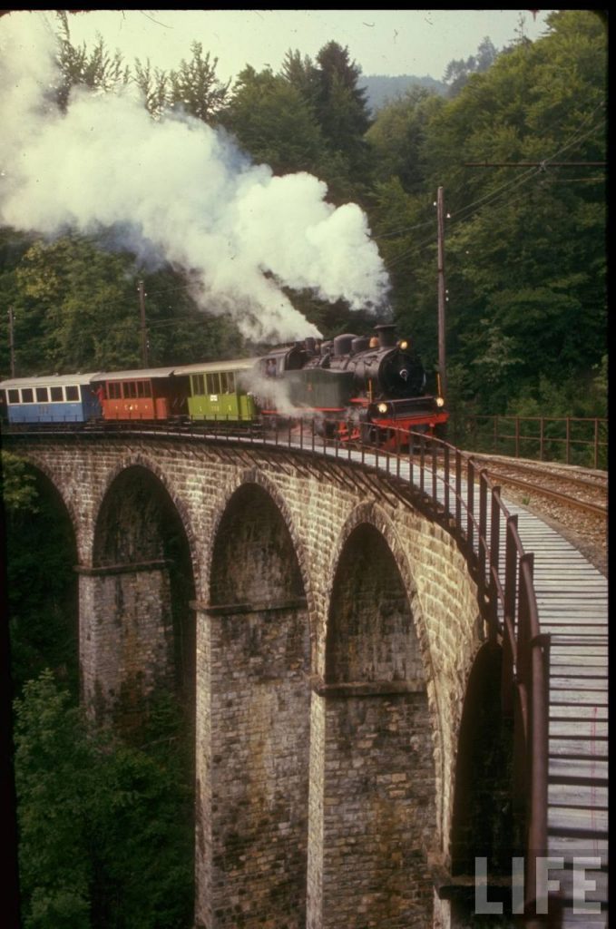 Carlo Bavagnoli Eurailpass 1970