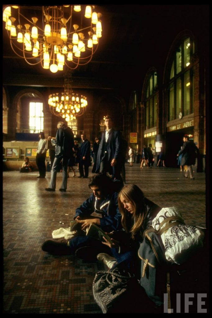 Carlo Bavagnoli Eurailpass 1970