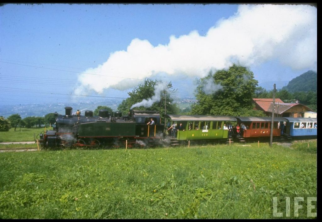 Carlo Bavagnoli Eurailpass 1970