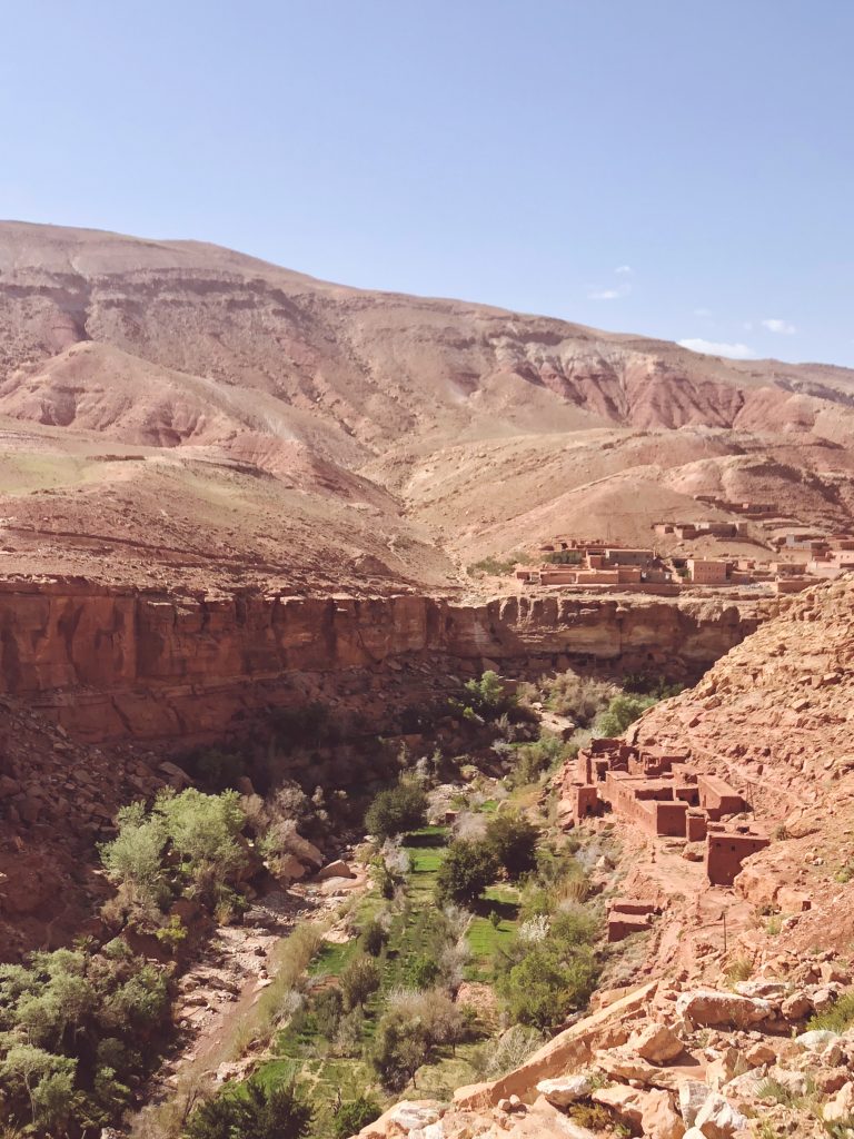 atlas mountain landscape Morocco