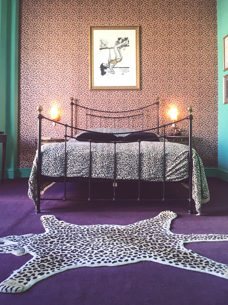 kitsch hotel interior