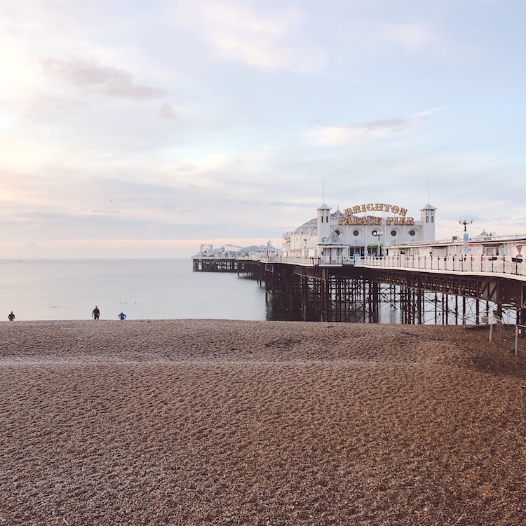 distant view of Brighton pier
