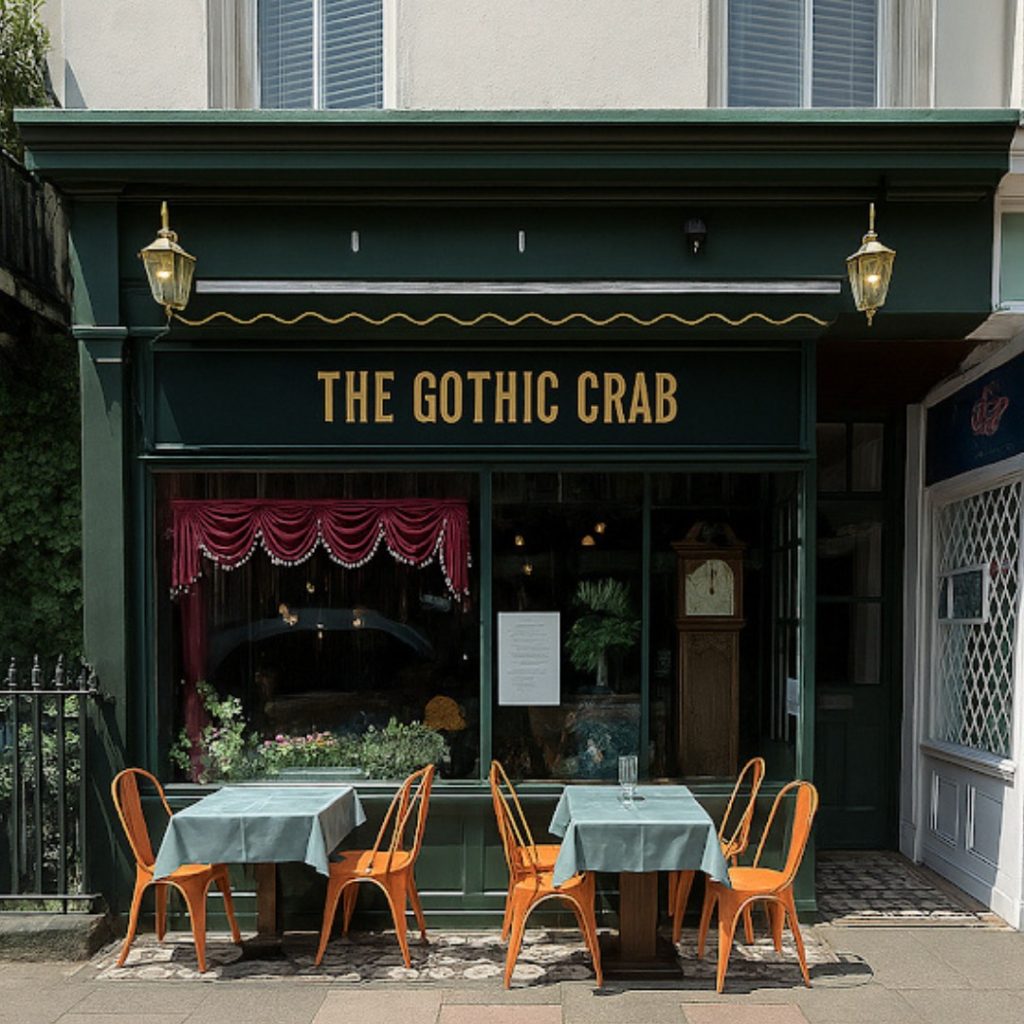 Gothic Crab, one of the best restaurants in Kemptown, Brighton