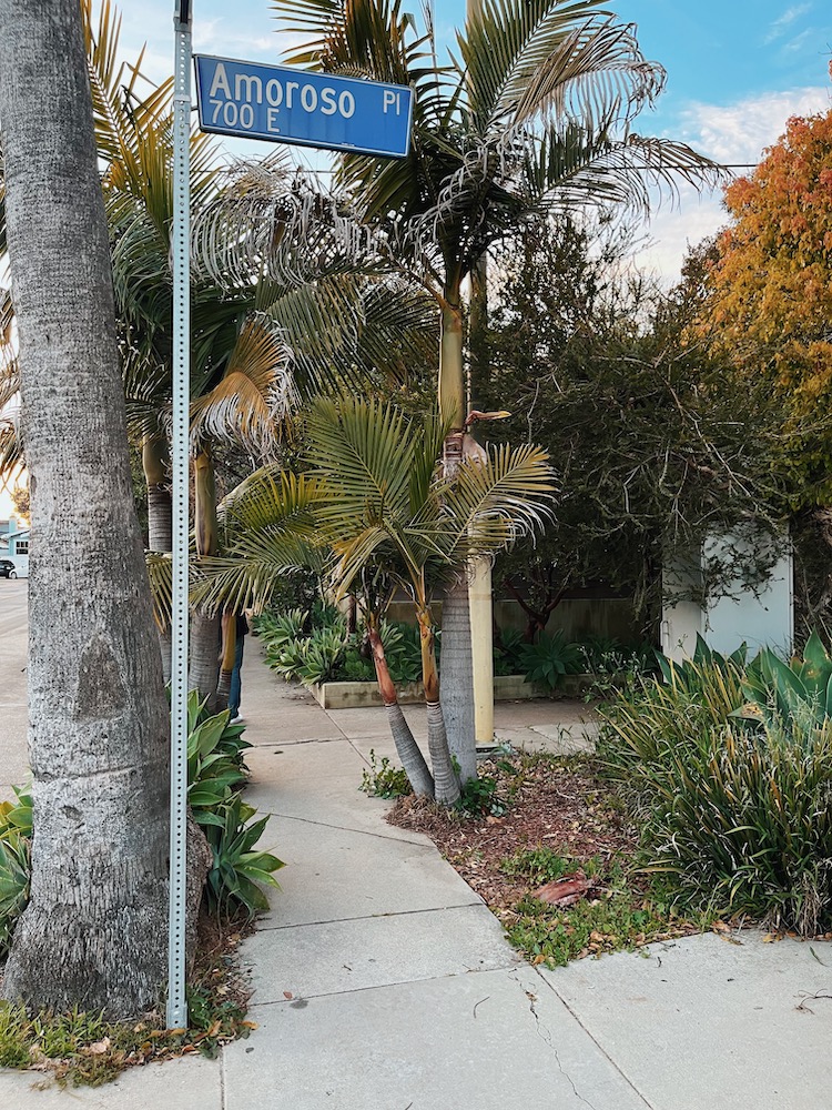 sidewalk in venice california